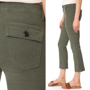 The Great. The Army Nerd crop size 27 - Green